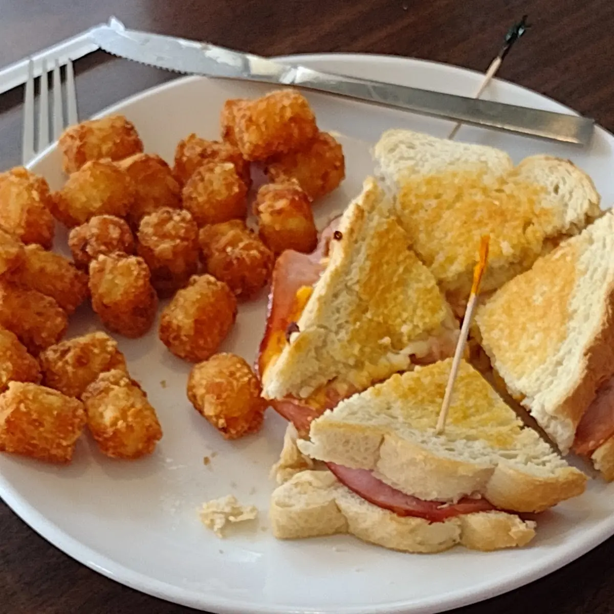 Grilled Ham and Cheese