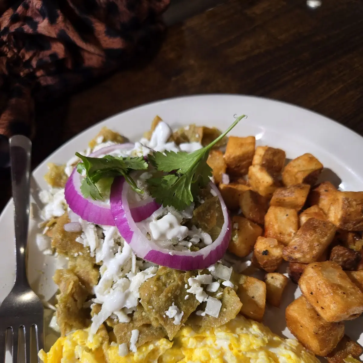 Carne Asada with Chilaquiles