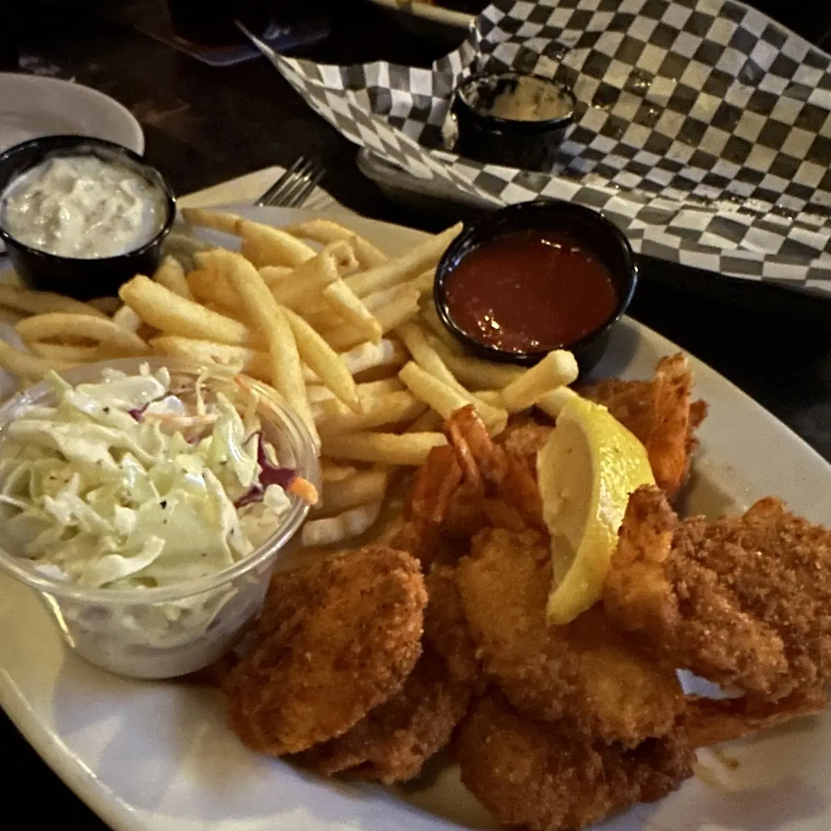 Fried Shrimp Platter