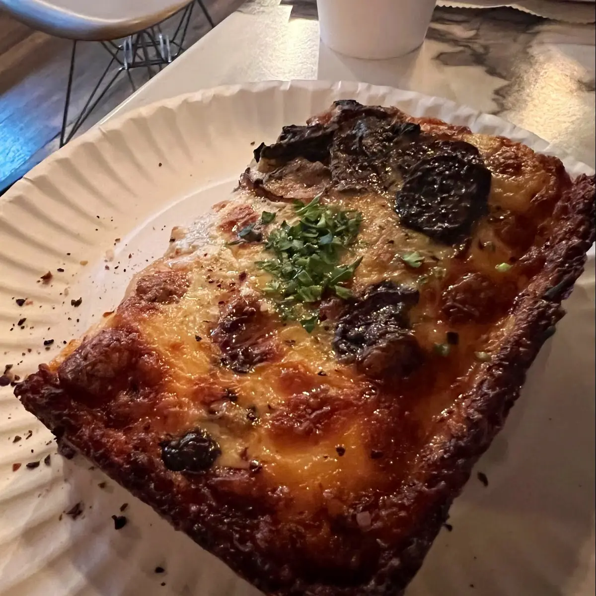 Mushroom Pizza