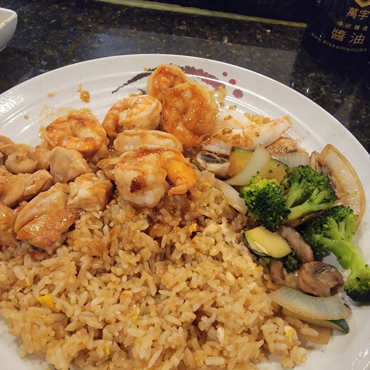 Cooked Chicken Teppanyaki Dinner