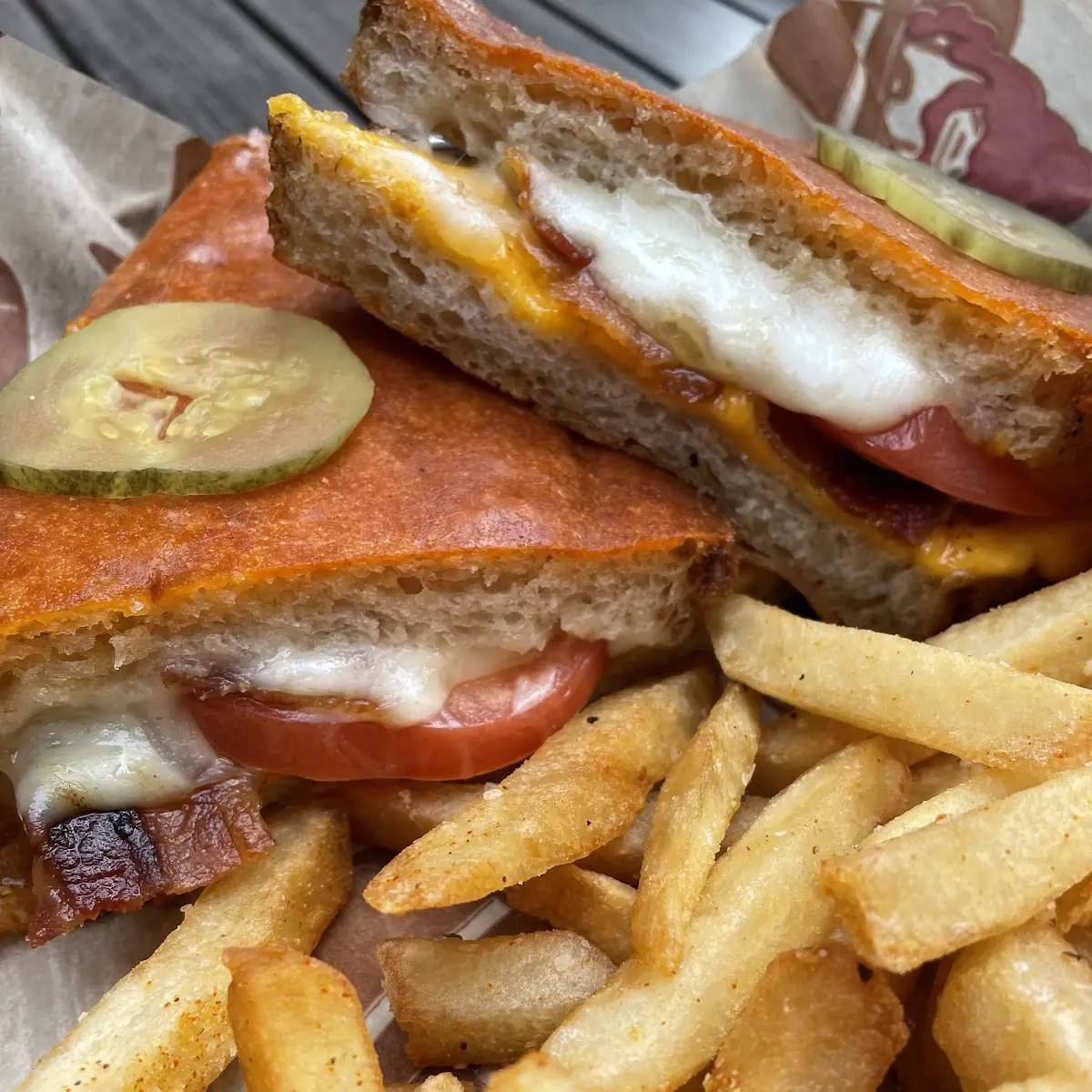 Inside Out Grilled Cheese