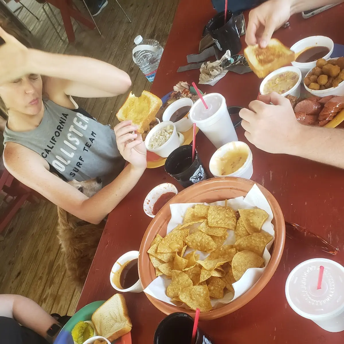 Chips Salsa and Queso