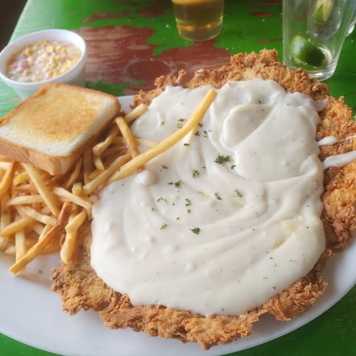 Hand Battered Chicken Fried Steak