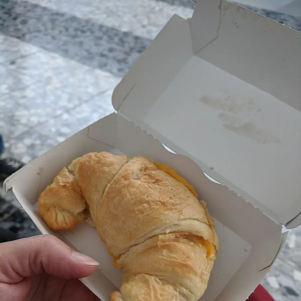 Ham and Cheese Croissant
