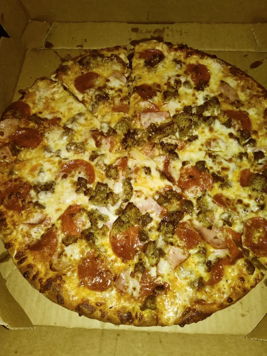 Meat Lovers Brooklyn Style Pizza