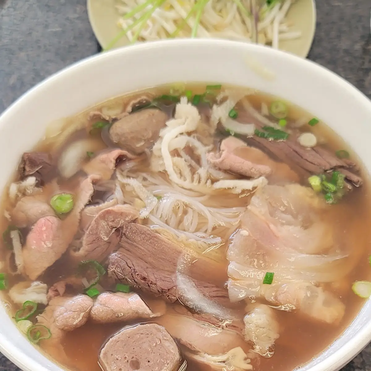 Beef Pho with Fresh Herbs