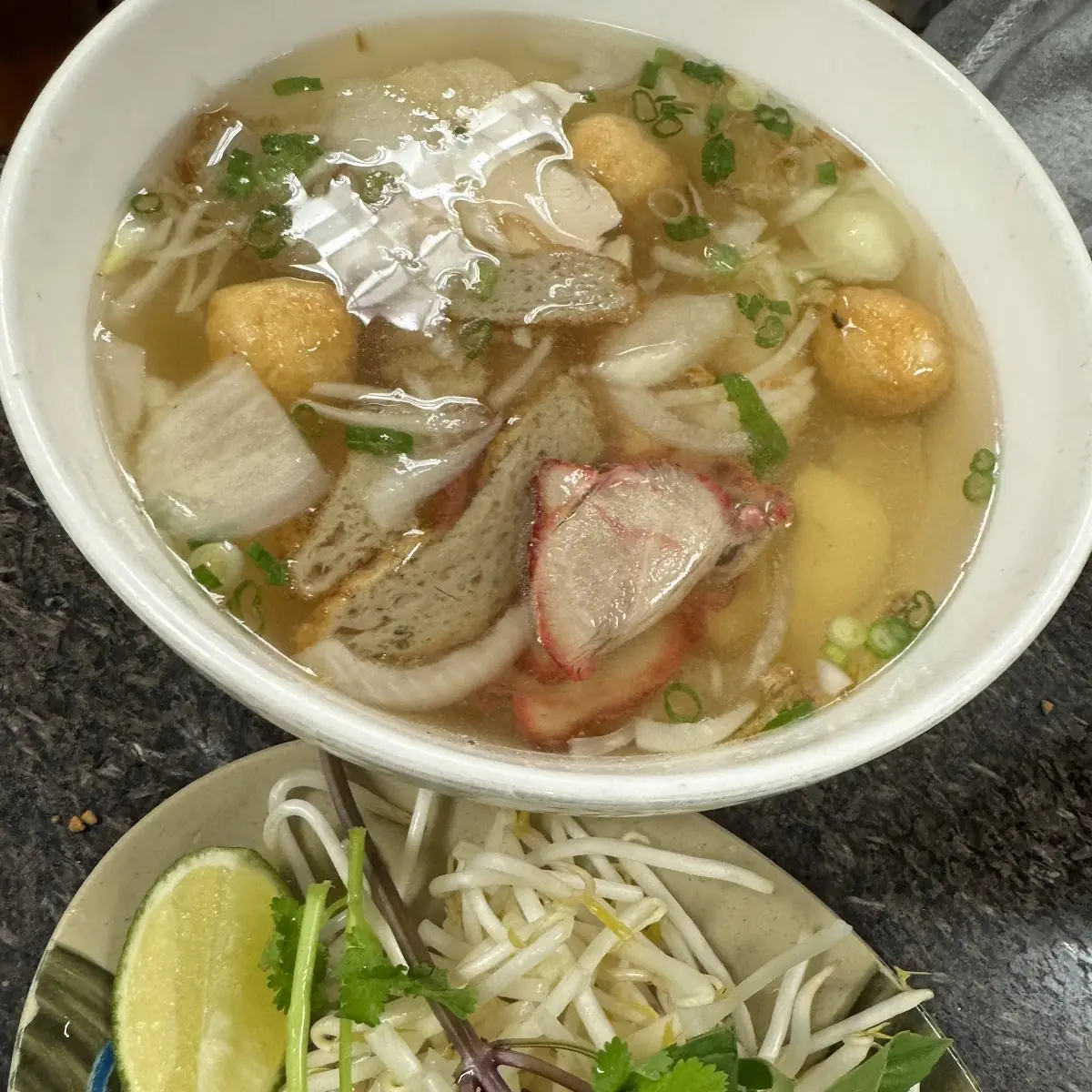 Fish Ball Noodle Soup