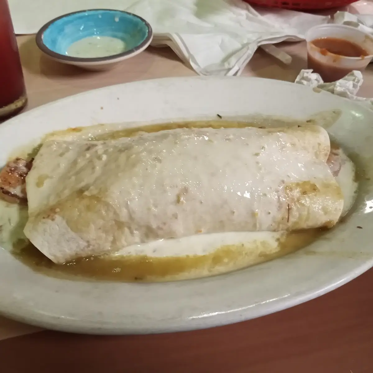 Burrito Deluxe Plate