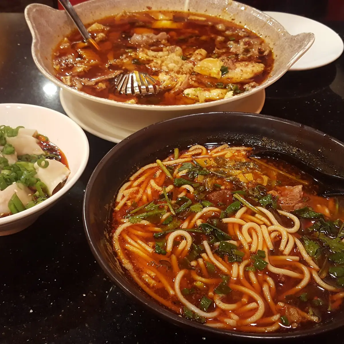 Spicy Stew Beef Noodle Soup