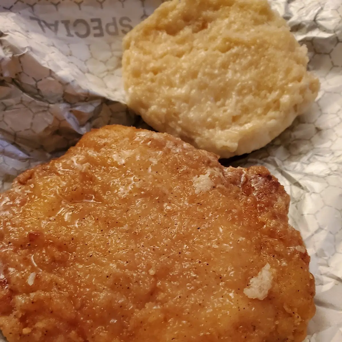 Honey Chicken Biscuit