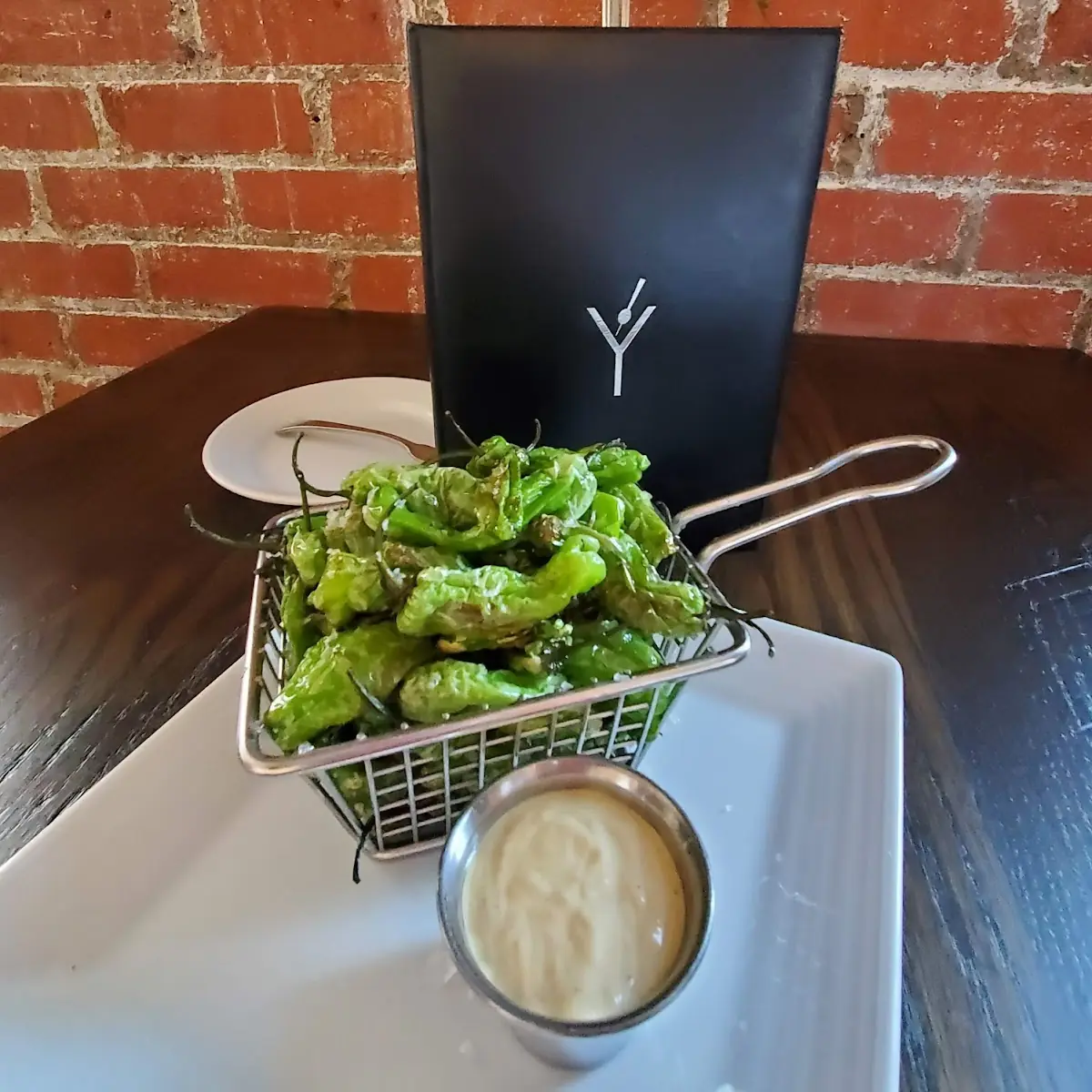 Blistered Shishito Peppers