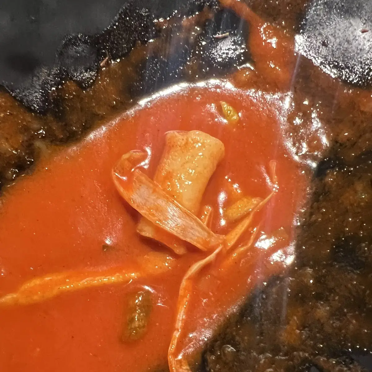 Rice Cake with Chili Sauce