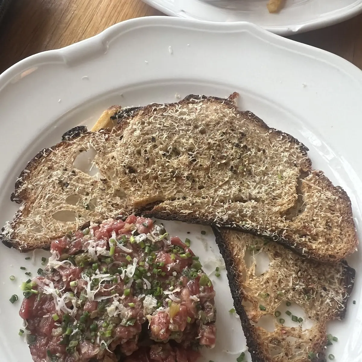 Hand Cut Aged Ribeye Tartare