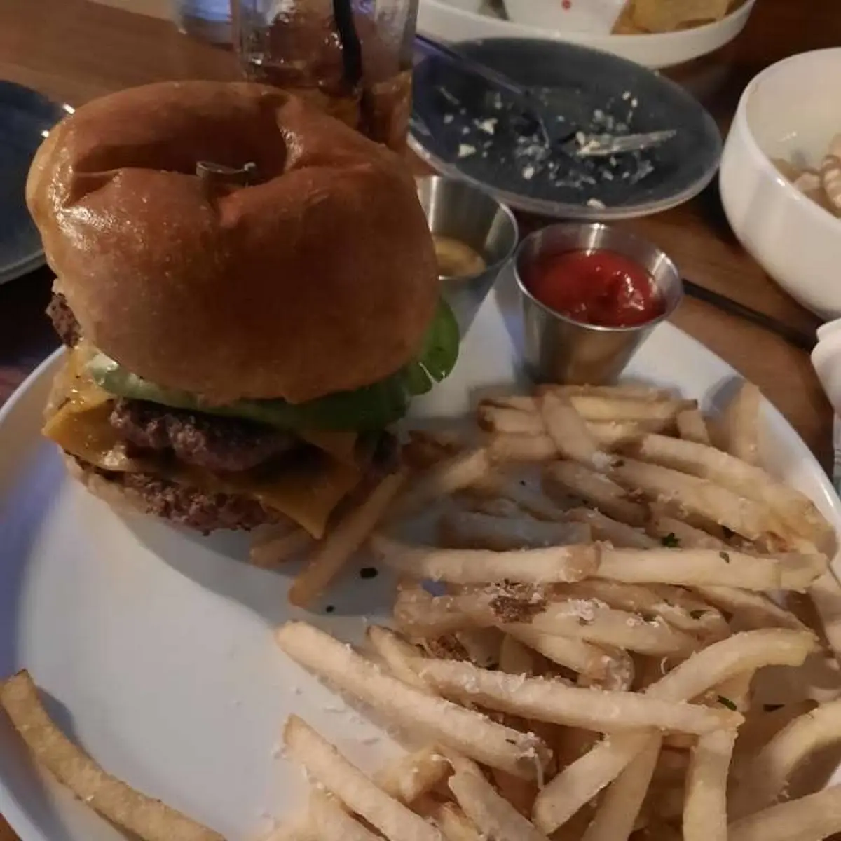 Bacon Cheese Double Cheeseburger