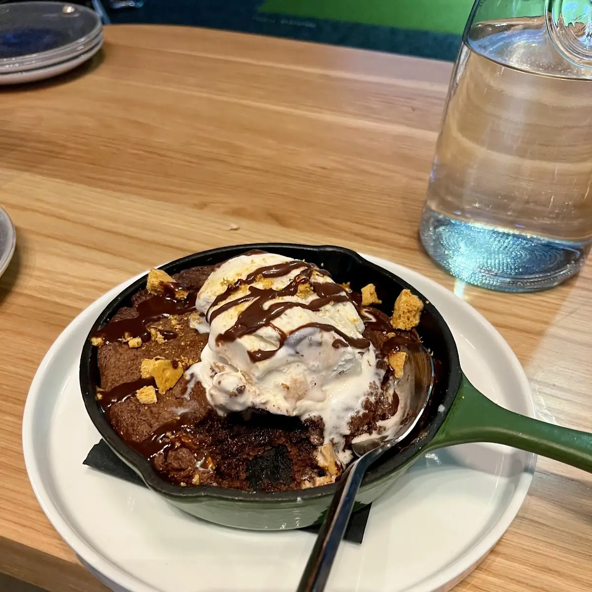 Heaven Made from Scratch Brownie with Vanilla Ice Cream