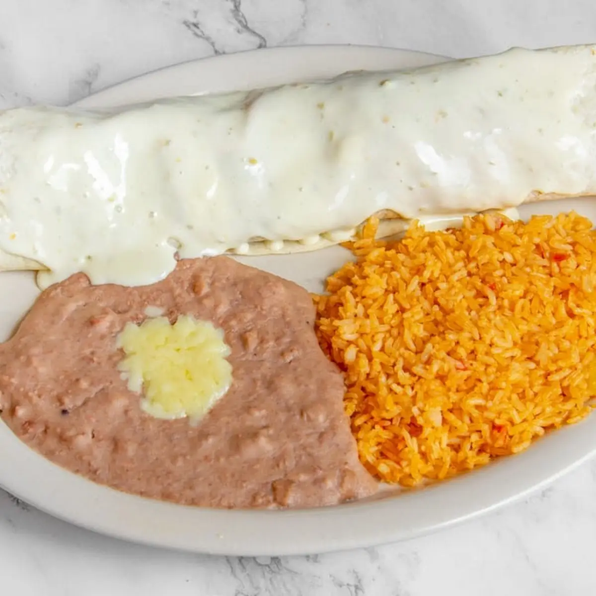 Kids Enchilada Rice and Beans