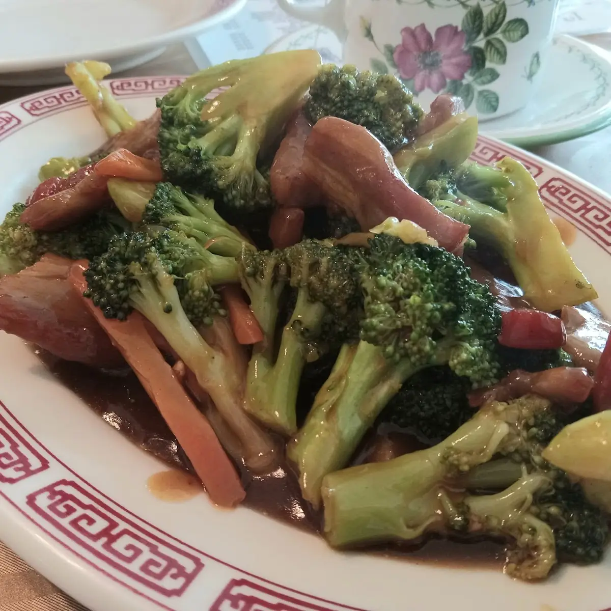 P2. Roast Pork with Broccoli