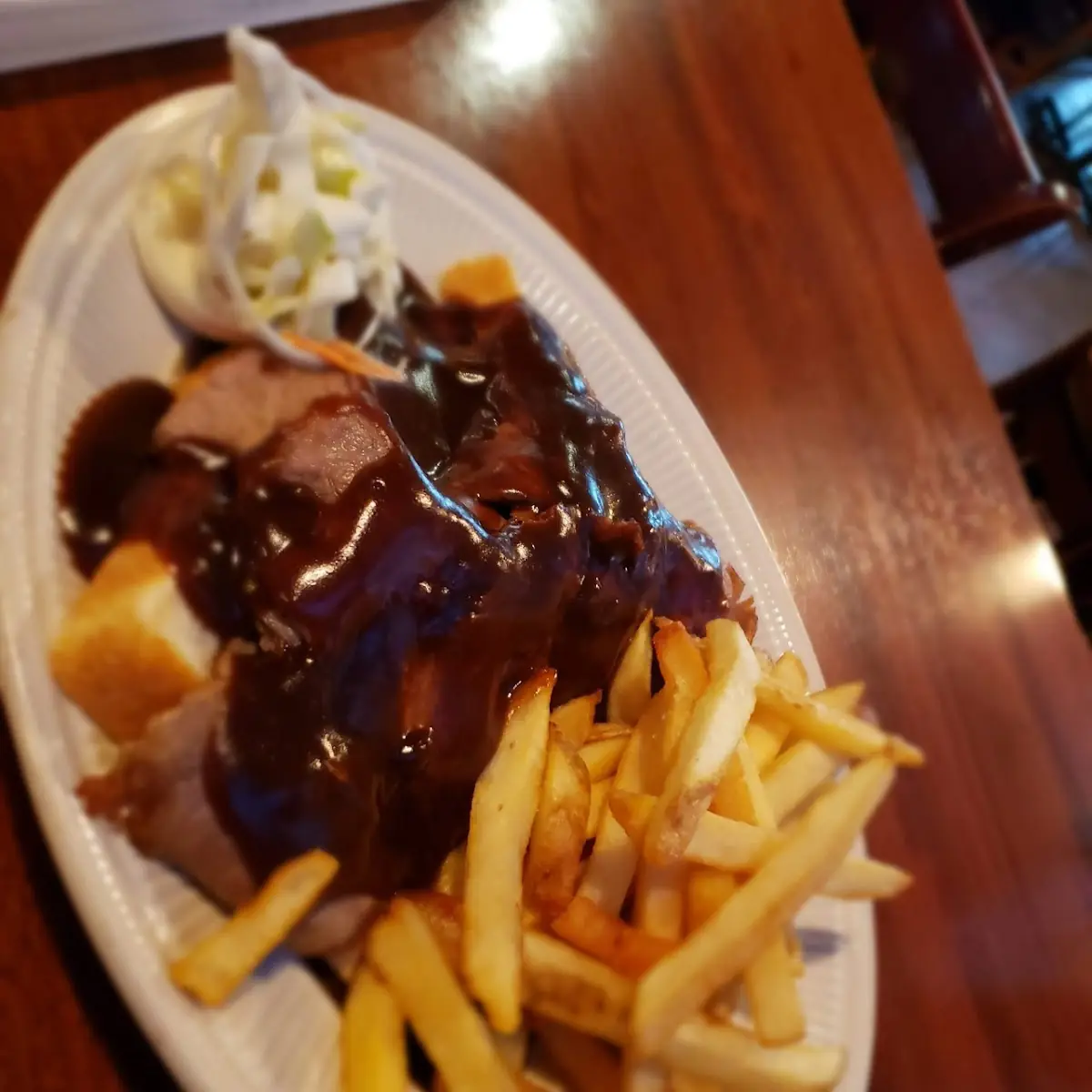 Open Faced Beef Sandwich Platter