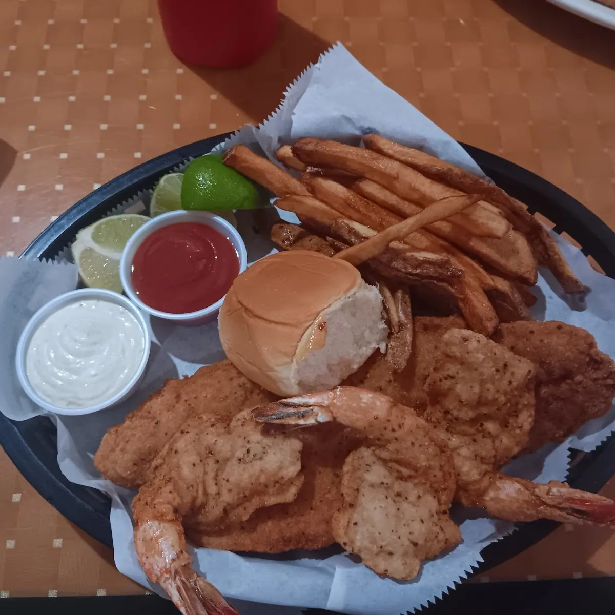 Fish and Shrimp Basket