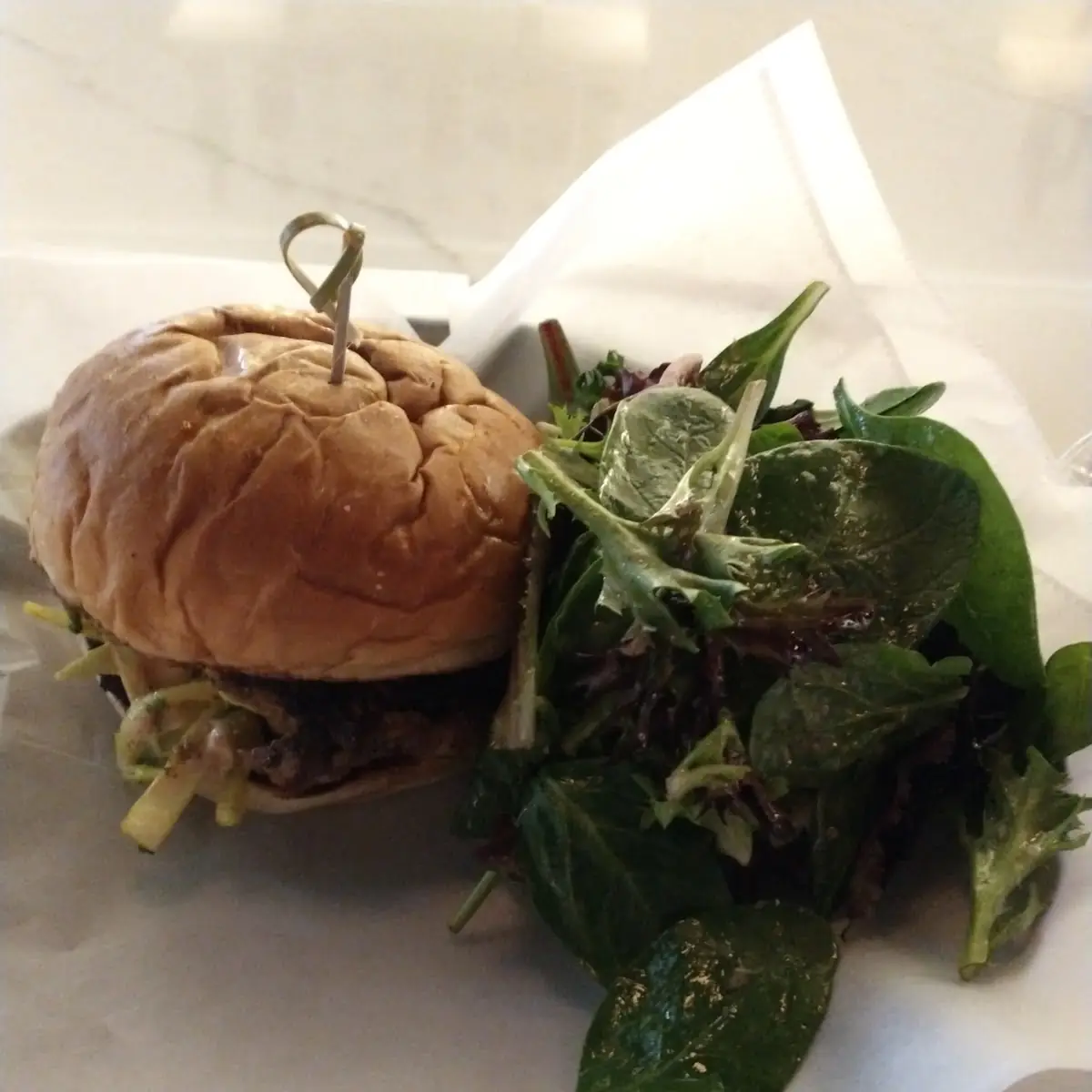 Bo Ssam Pulled Pork Sandwich