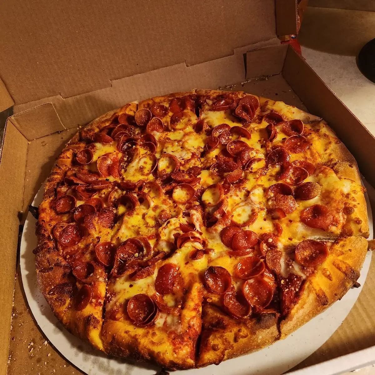 Loaded Pep & Cheese Pizza