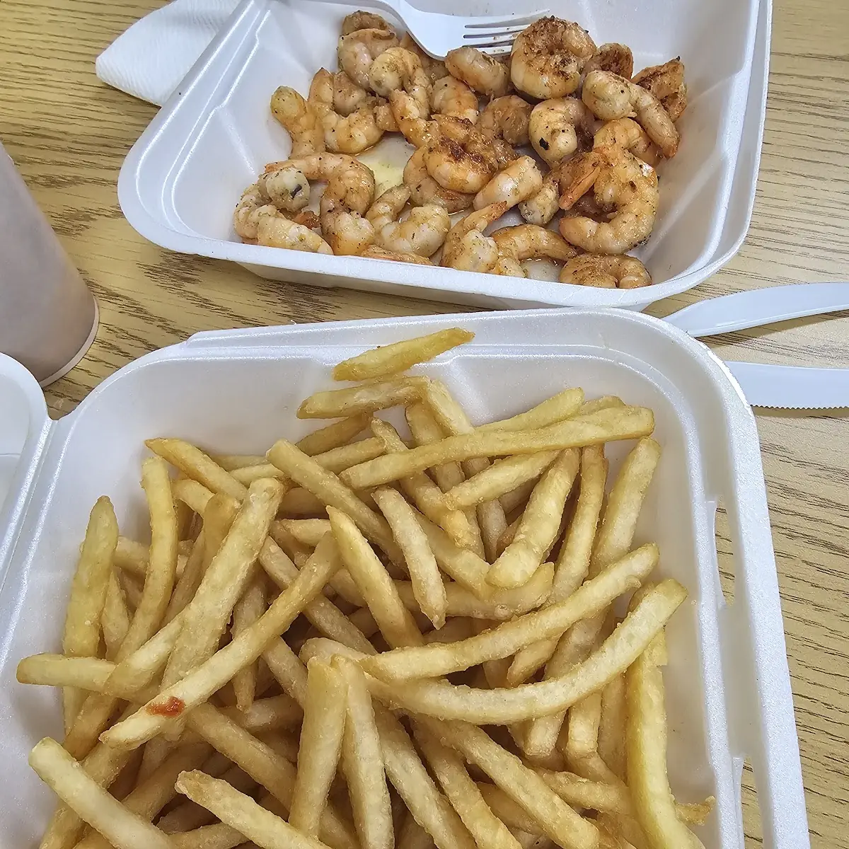 Shrimp Mega Fries Medium