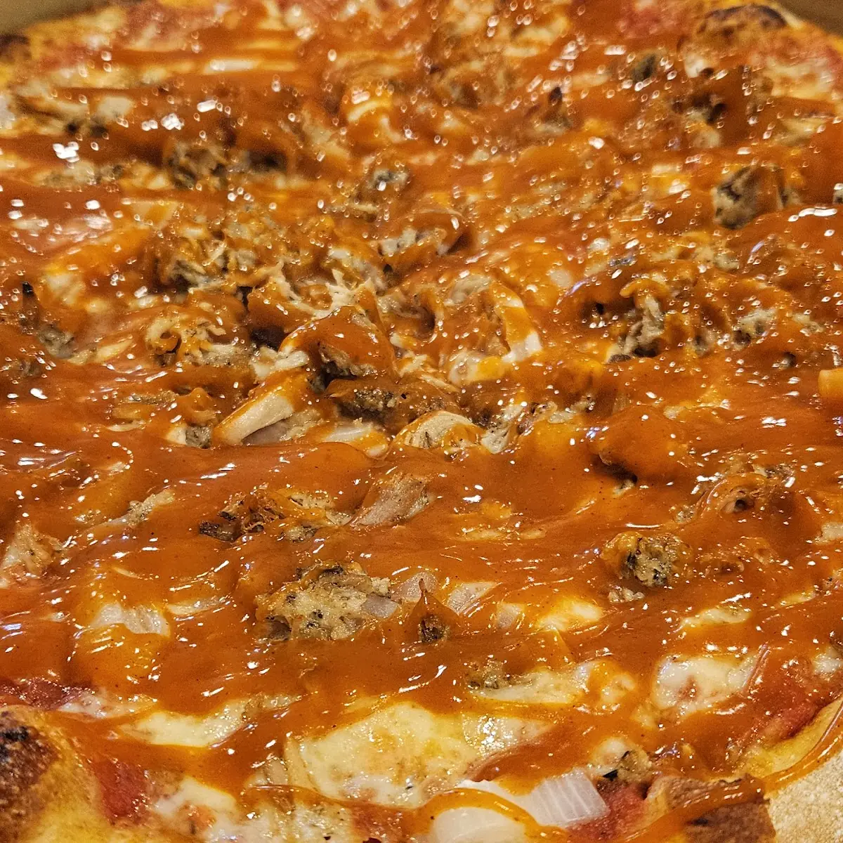 Big Red Buffalo Chicken Pizza