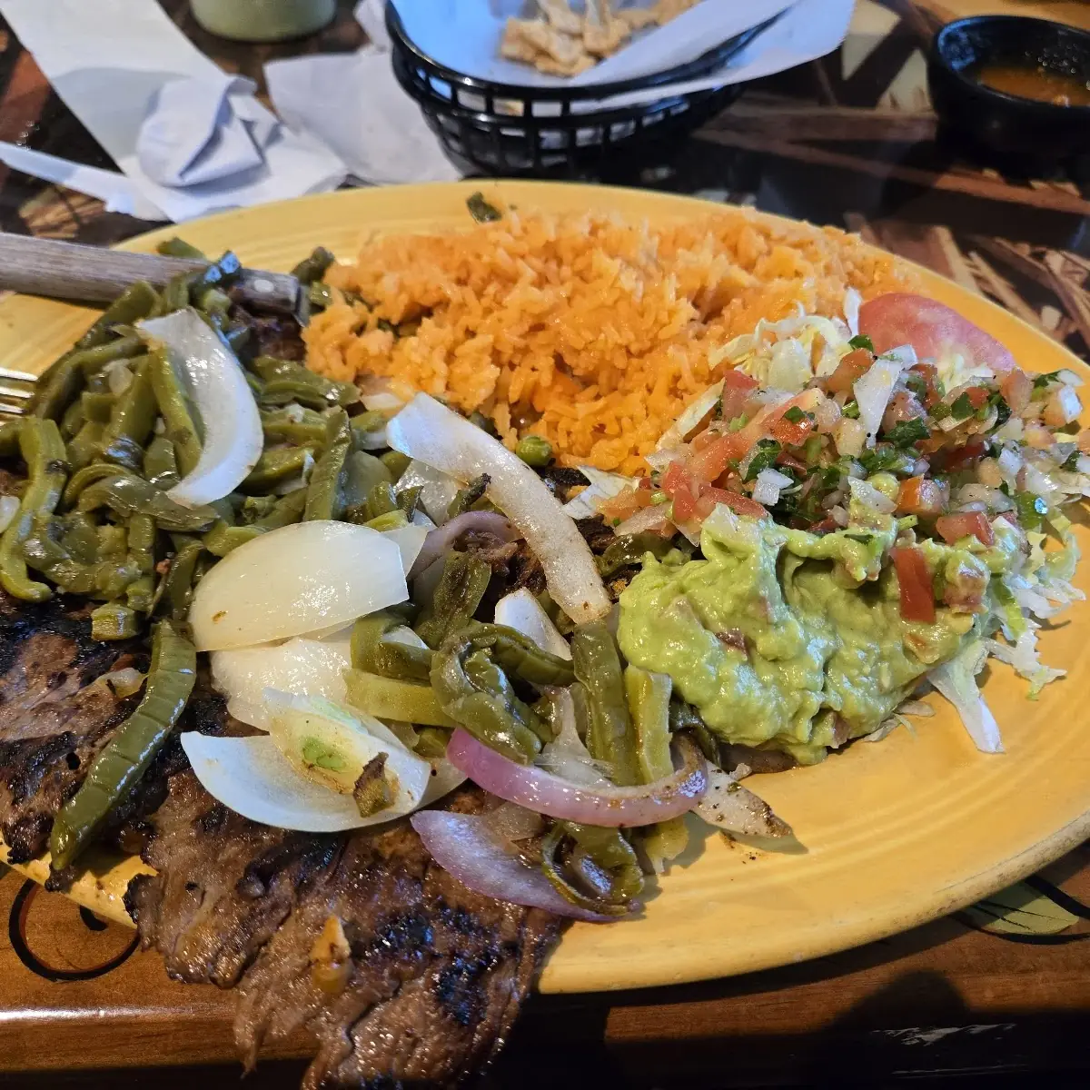 Steak with Tomatoes and Onions