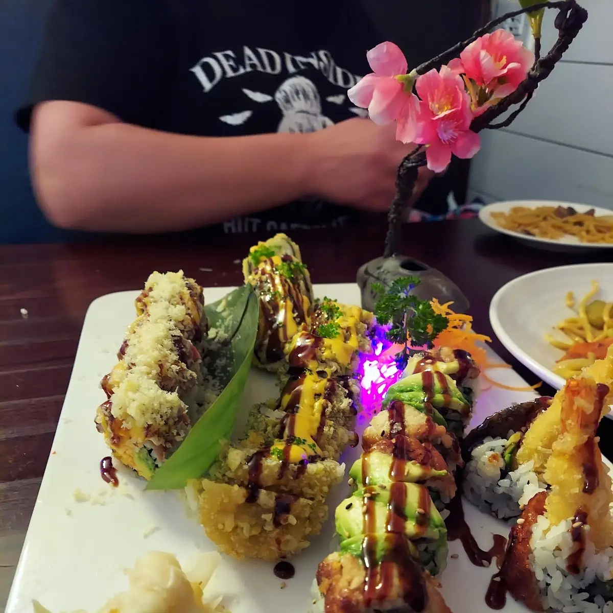 Crispy Crab Stick Dragon Roll Friend Roll