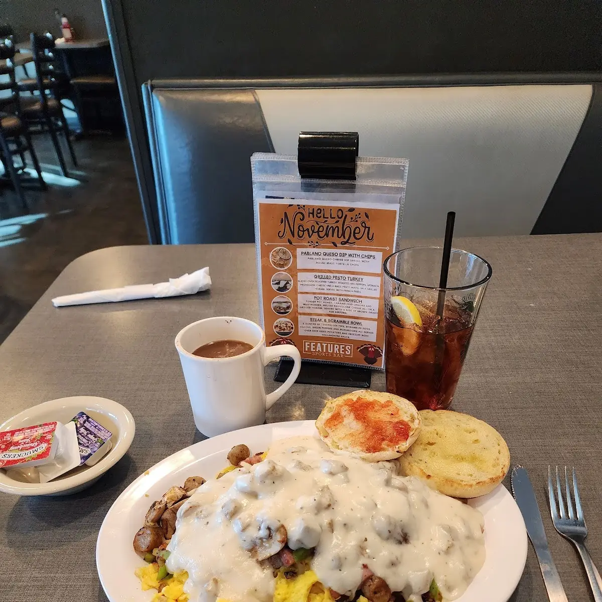 Meat Lovers Biscuits & Gravy