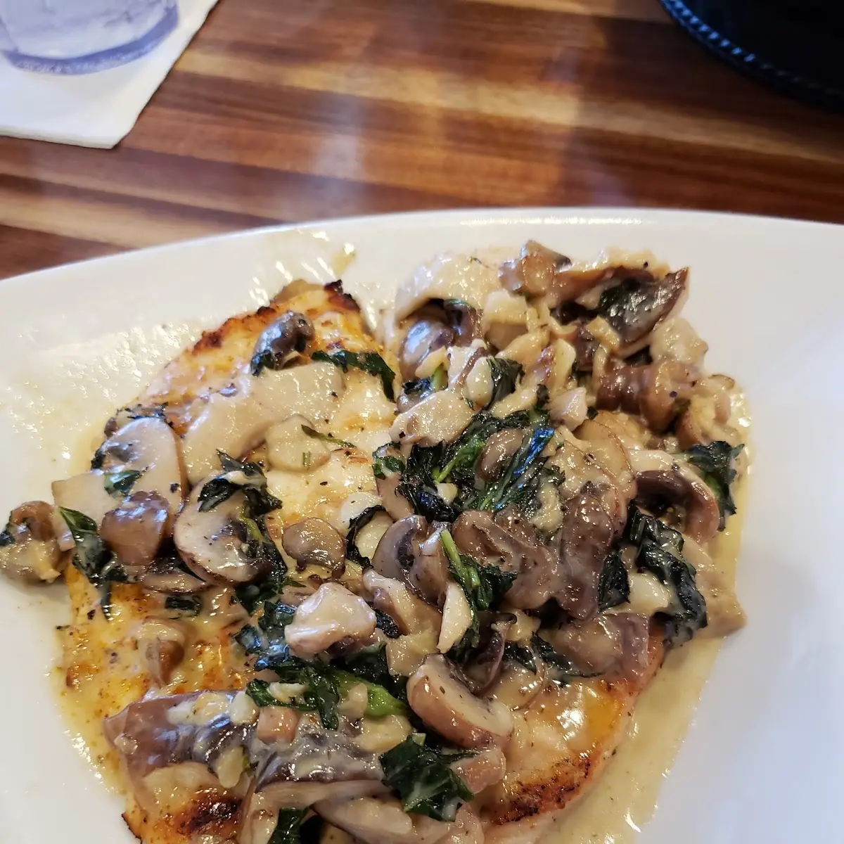 Wild Mushroom Chicken
