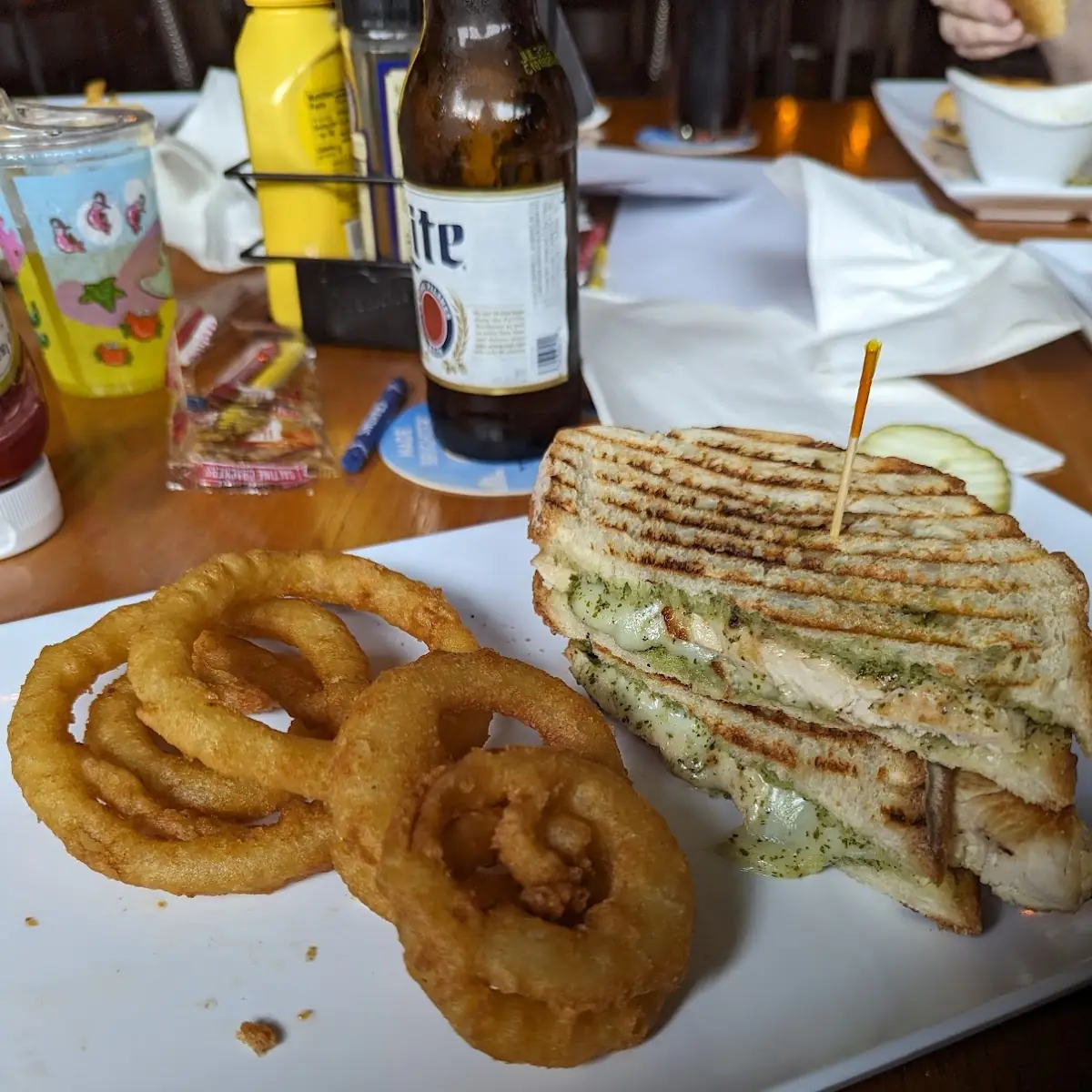 Chicken Pesto Panini