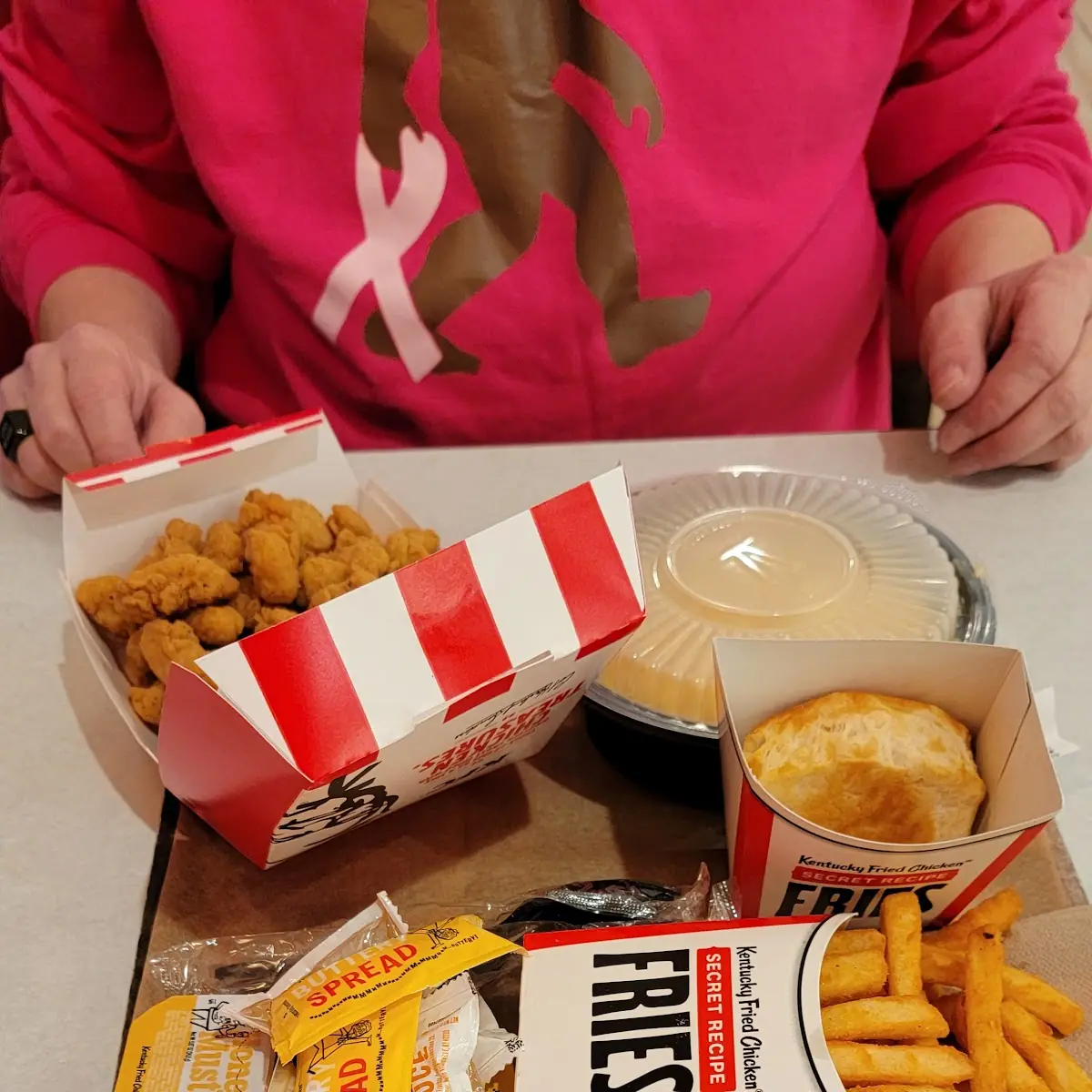 Chicken Wrap Popcorn Meal