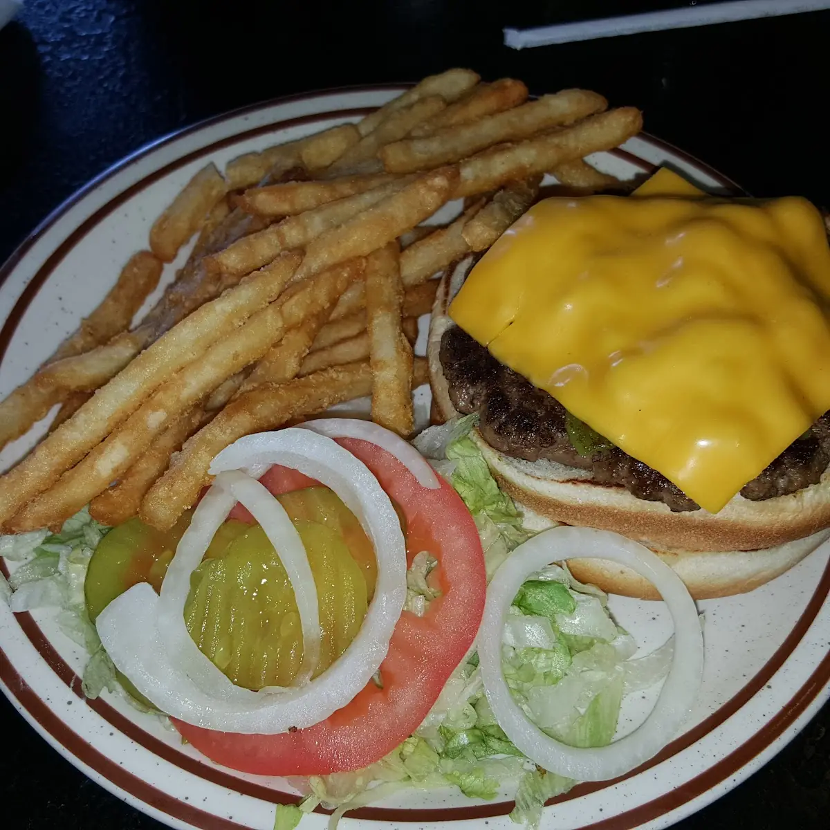 Green Chili Cheeseburger