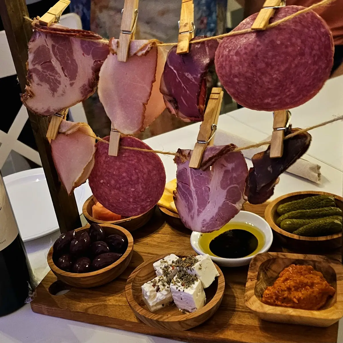 Meat and Cheese Board