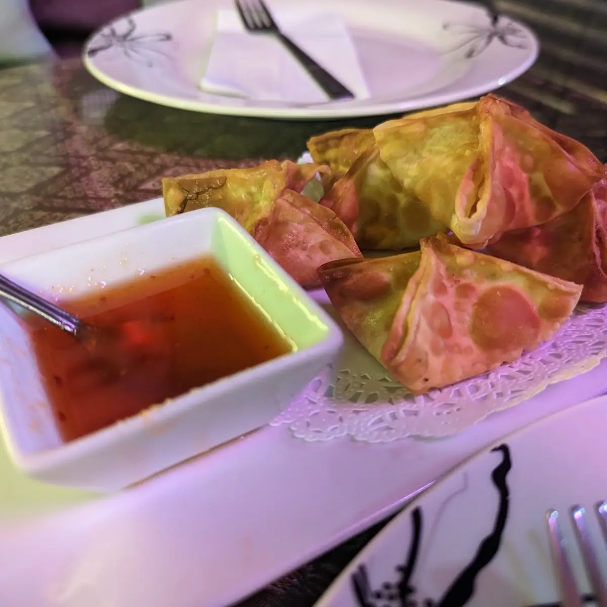 Crab Rangoon 6 Pieces
