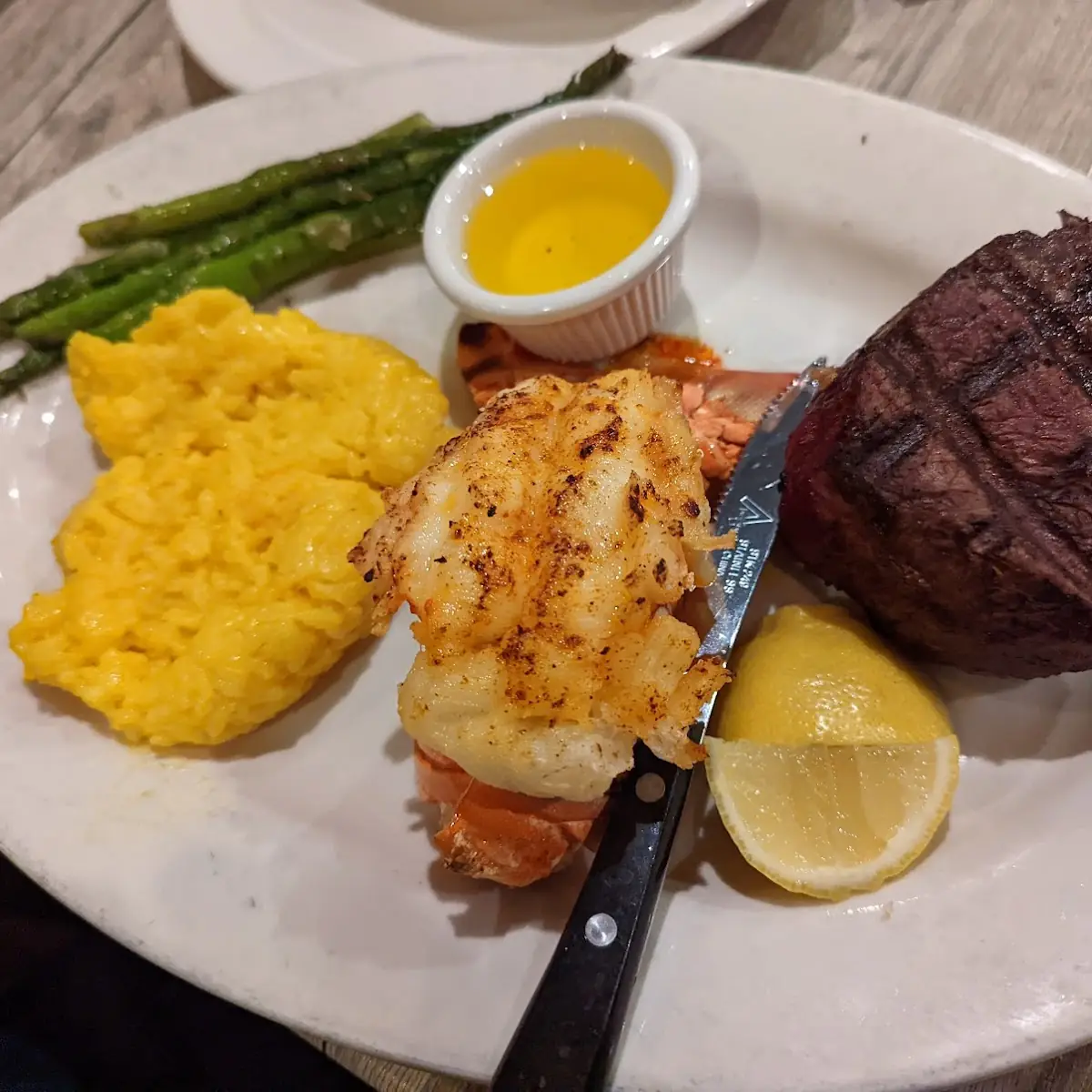 Filet Mignon & Stuffed Lobster Tail