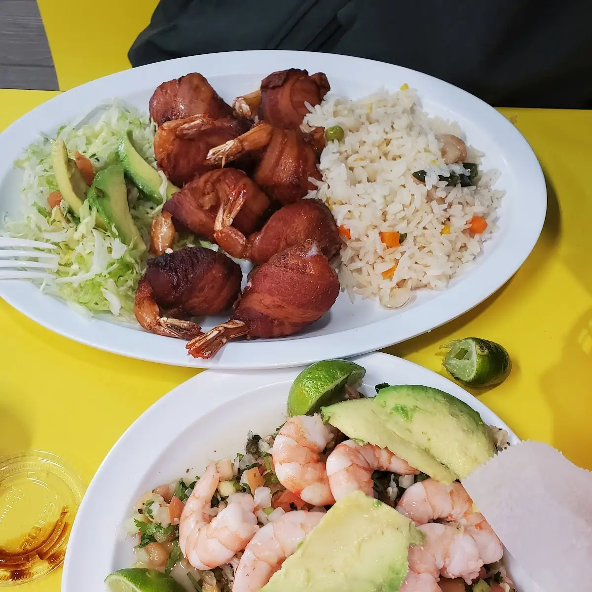 Ceviche Tostada De Camaron Shrimp Cocktail
