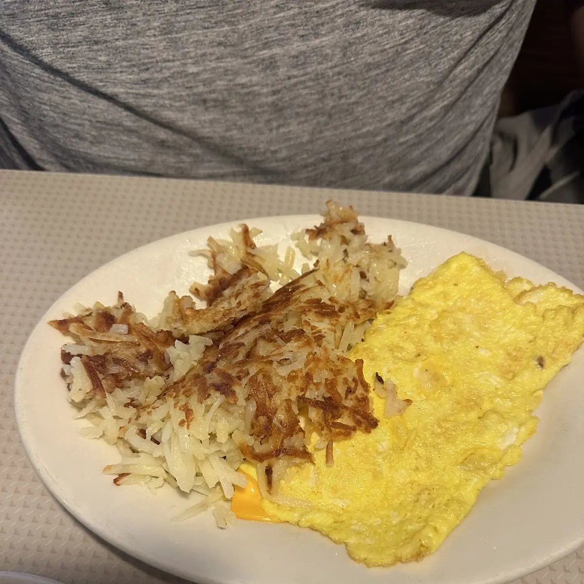 American Cheese Omelette