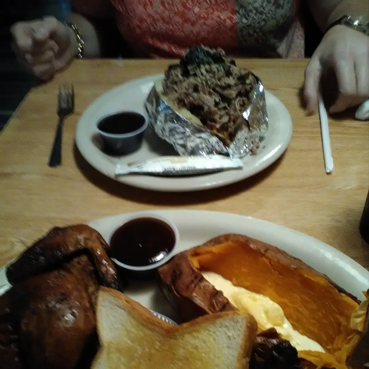 Baked Potato with a Salad