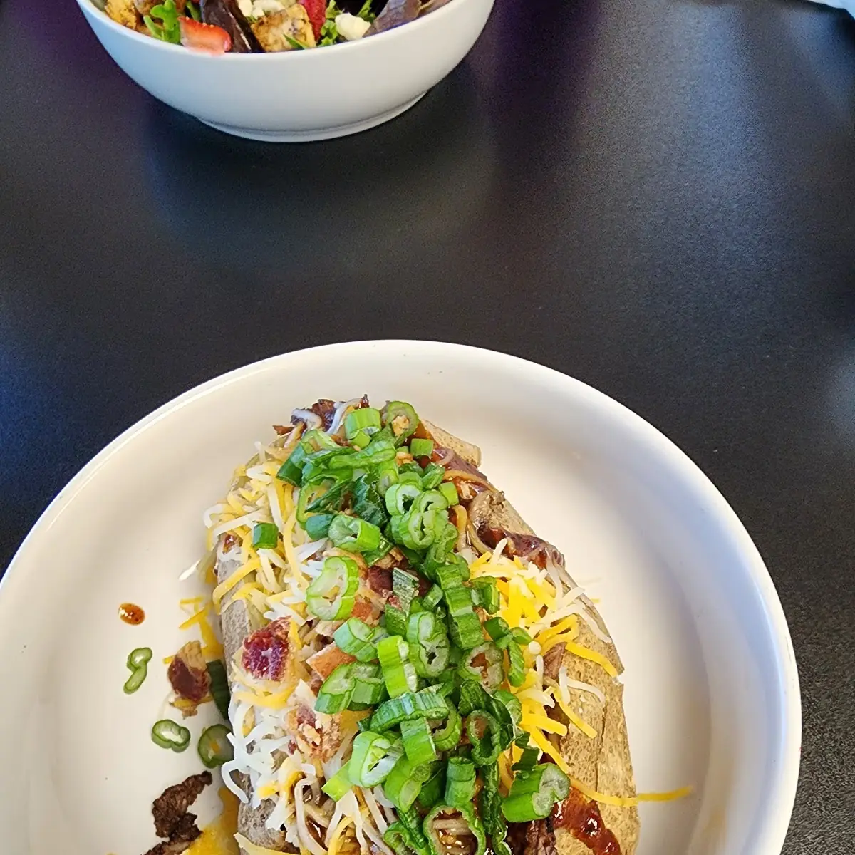 Loaded Baked Potato with Brisket