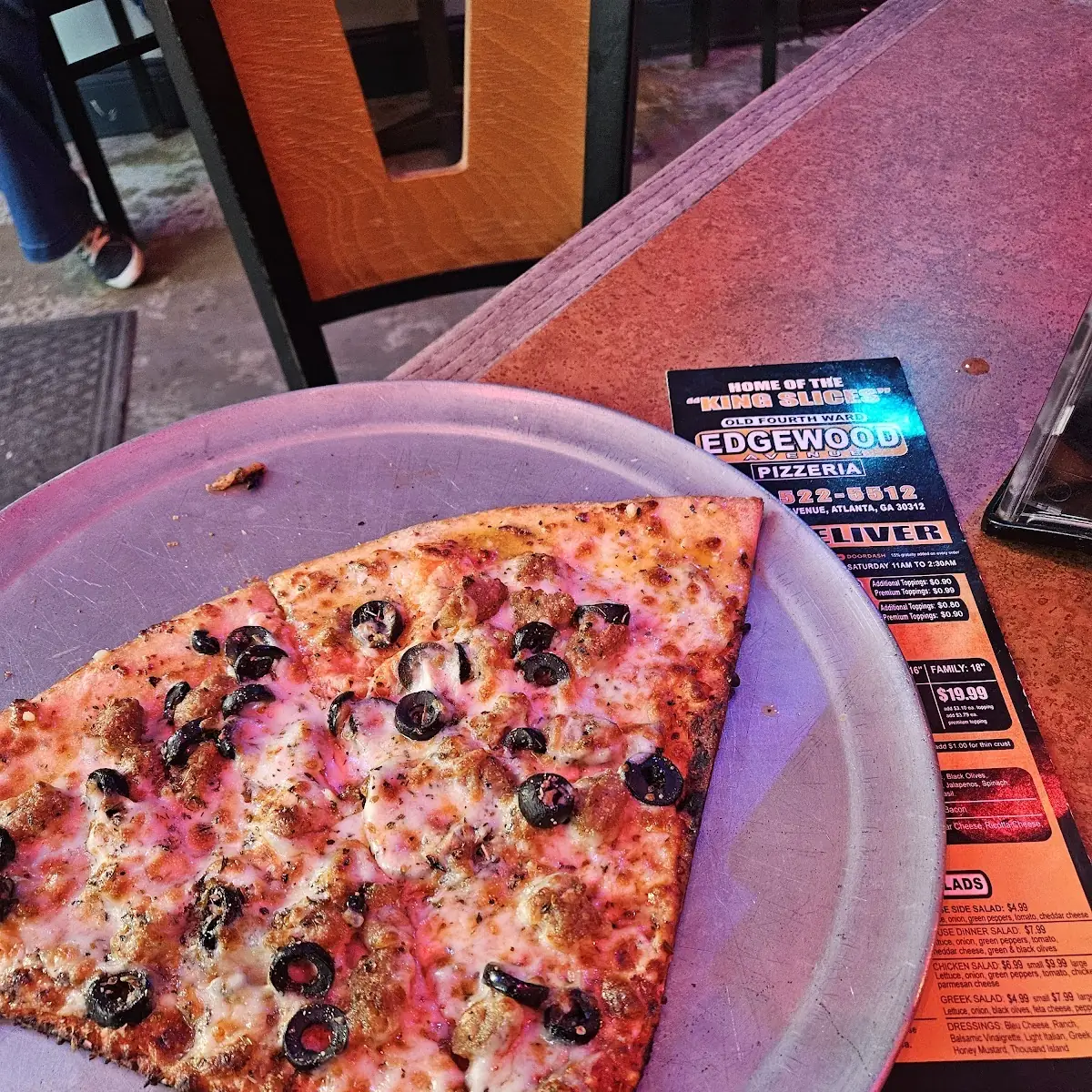 Pepperoni and Sausage Pizza Slices