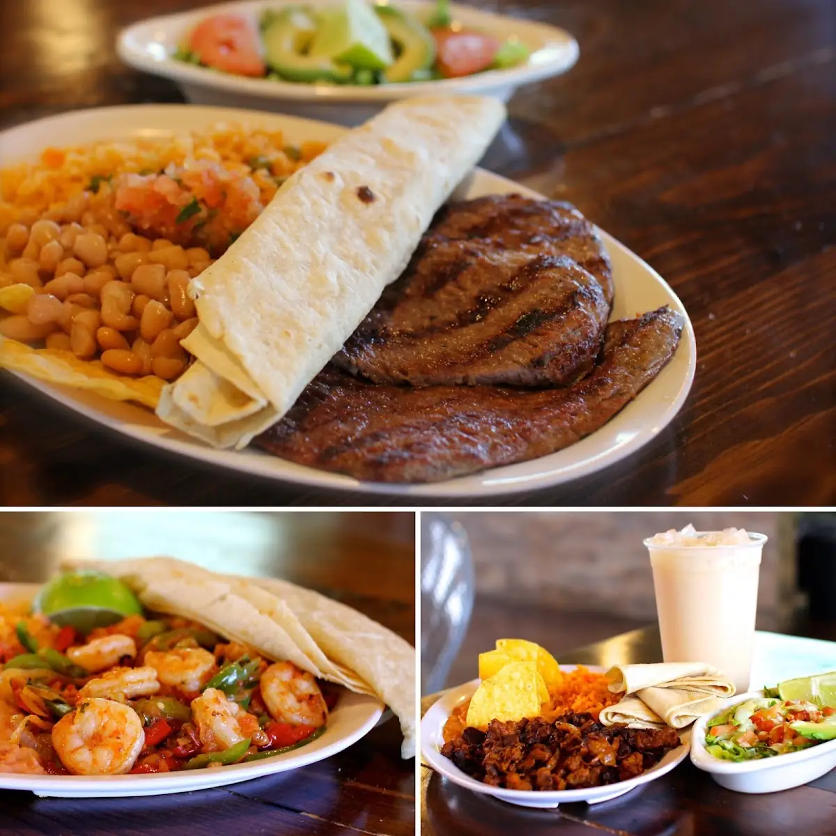 Carne Asada Steak Pescado Fish