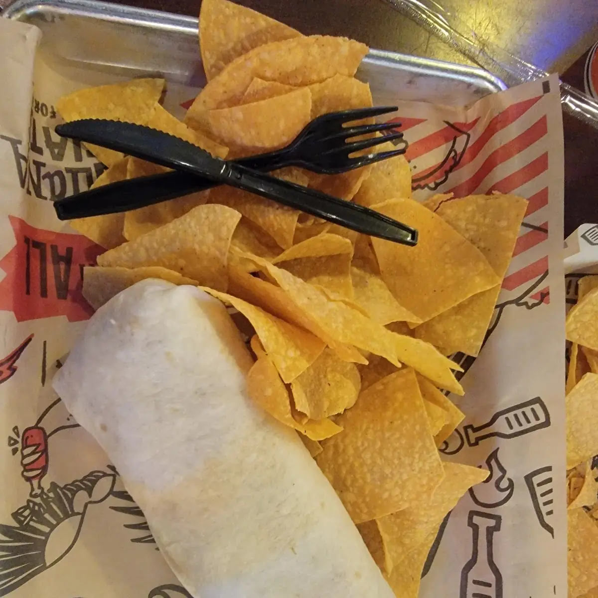 Blackened Chicken Burrito