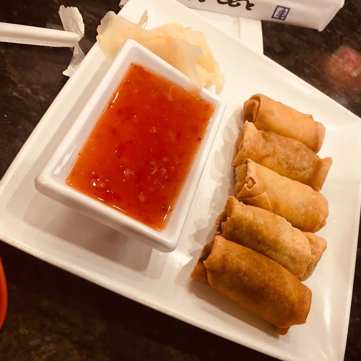 Fried Baby Veggies Rolls
