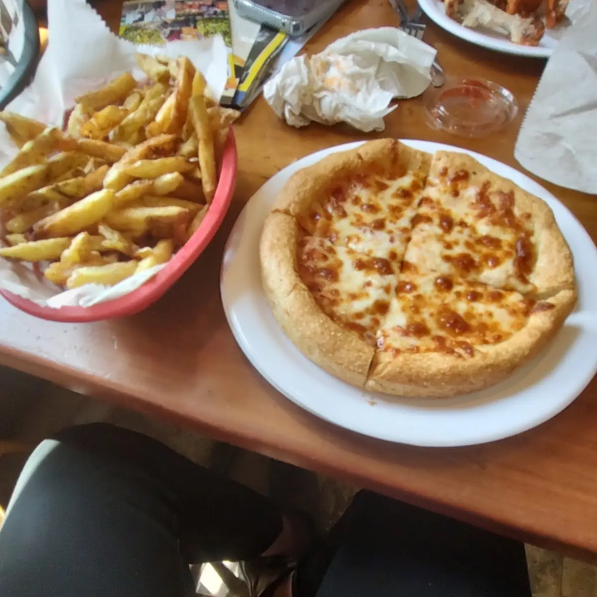 Pizza and Fries