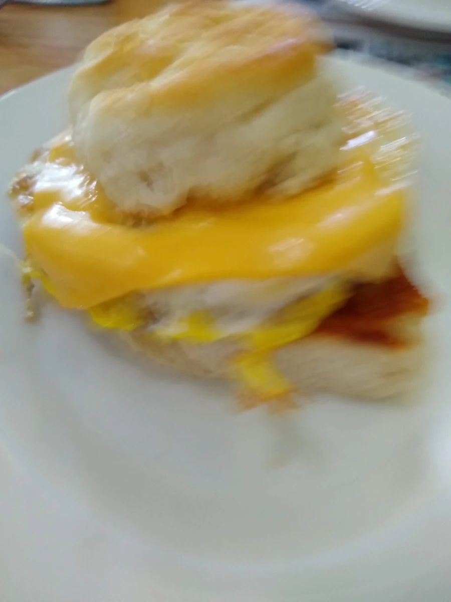 Biscuit or English Muffin Egg Menu