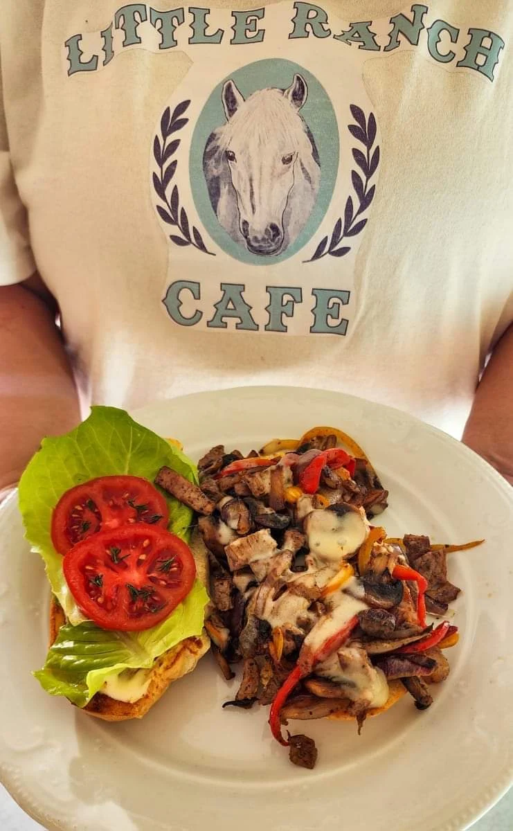 Philly Cheese Steak Sandwhich, Little Ranch Cafe