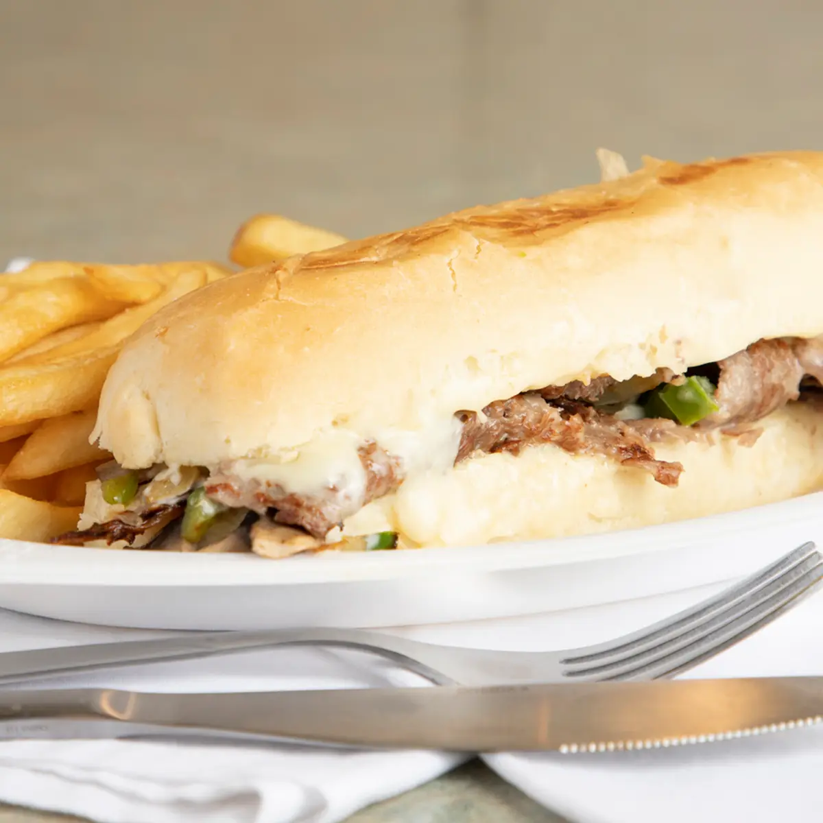 Philly Cheesesteak Sandwich